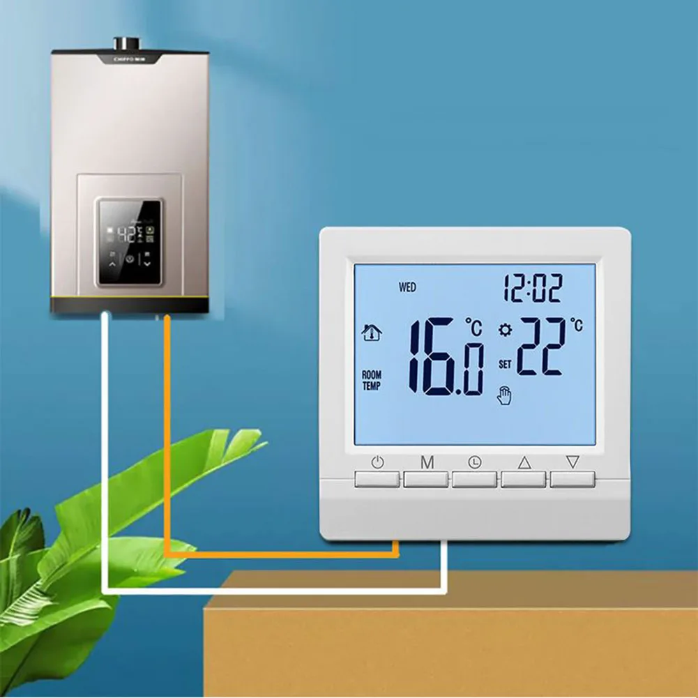 

Brand New Thermostat Room Accessories Controller Digital Electric Heaters LCD ME8316A Plastic+Metal Room Heating