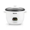 6-Cup Rice & Grain Cooker Bonded Granite® Pot One-Touch Design Keep-Warm Mode Accessories Included Easy to Clean Premium Glass 5