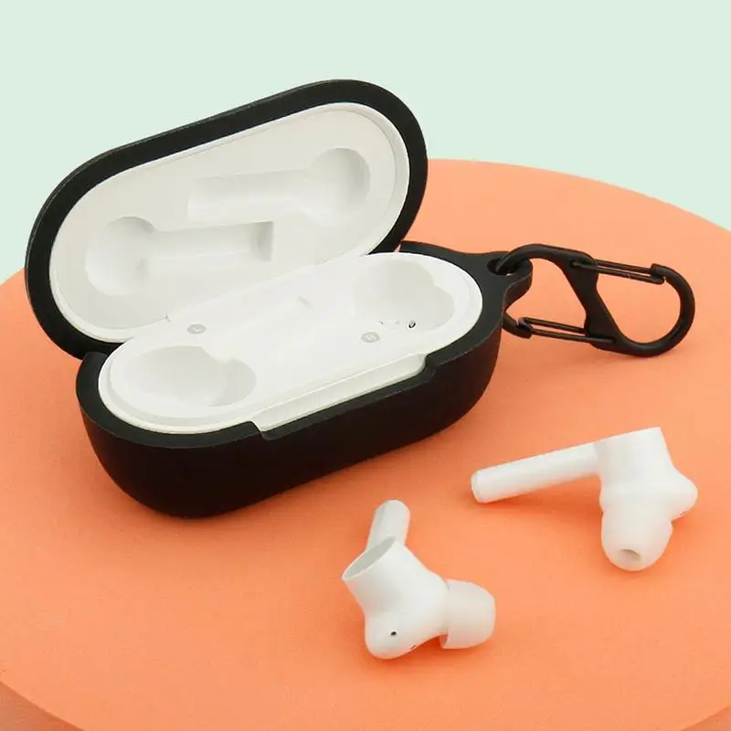 Custodia In Silicone Custodia Protettiva Flessibile Per One-Plus Buds Z2 Custodia Protettiva Per Auricolare Accessori Con Fibbia Anti-Smarrimento