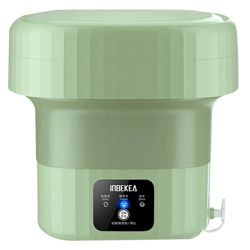 

INBEKEA Portable Washing Machine,Foldable Mini Washing Machine,Small Washer For Baby Clothes, Underwear