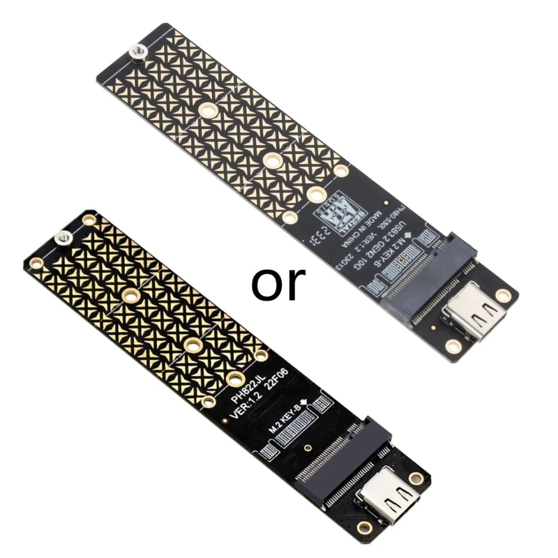 

Ngff Disk to USB3.1 Type C 10GB Transfer Converter Adapter JMS580 Drop Shipping