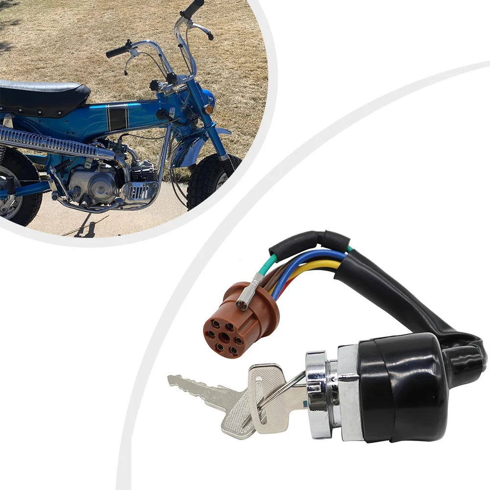 혼다 CT70 트레일 70 CT70H ForK1 호환 교체용 점화 키 스위치 35100 098 951 (1972-1976년 생산)
