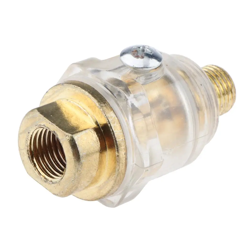 

Zinc Alloy Mini Oiler Lubricator Pneumatic Compressor New