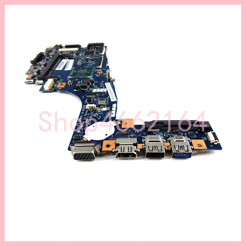 Placa-mãe Portátil para Toshiba Satellite Mainboard Série C50 C55 C55-b5202 La-b303p N2840 Cpu K000891580 100 Testado ok - Imagem 5