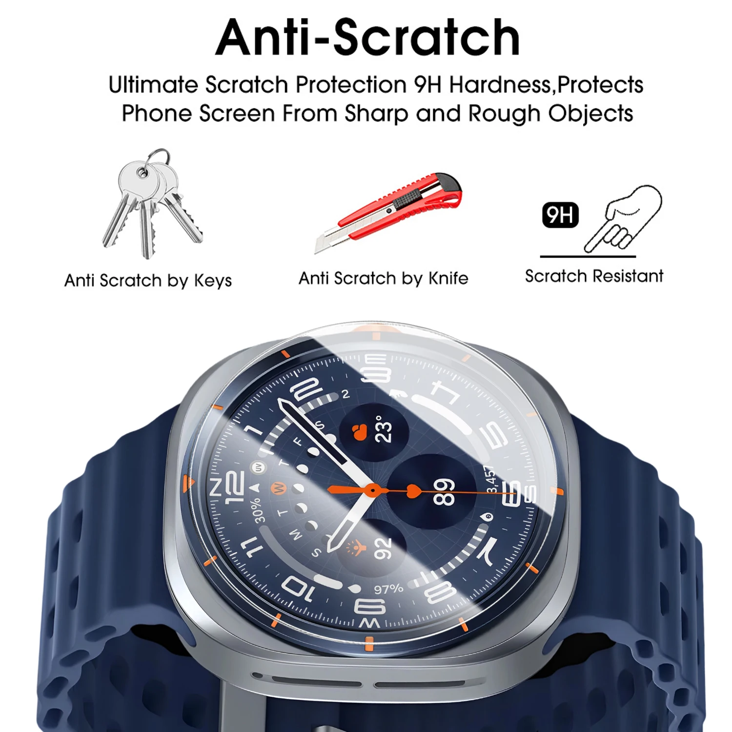 Premium Tempered Glass Screen Protectors – HD Hardness Films