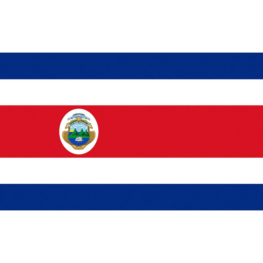 

Costa Rica Flag 90x150cm hanging Costa Rican National Flags For Decoration