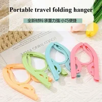 10-50pcs Drying Rack Folding Multifunctional Simple Folding Dress Rack Travel Portable Plastic Clothes Rack Saves Space Bracket 1