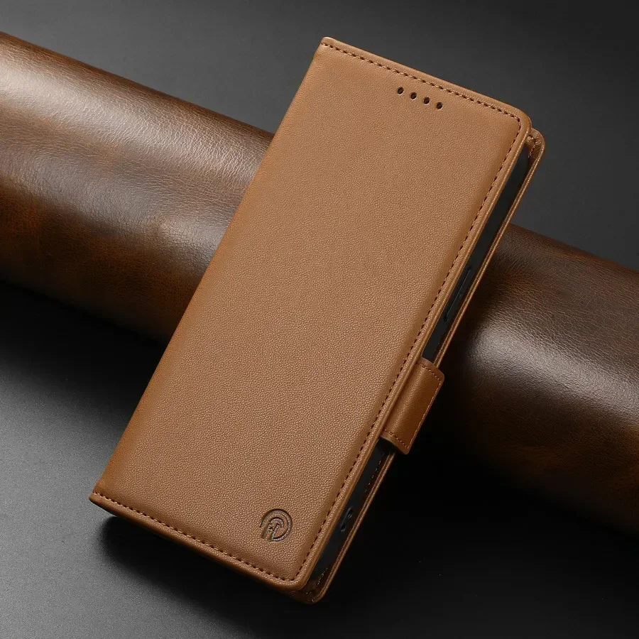 Elegant Leather Wallet Flip Case - Premium Protective Cover