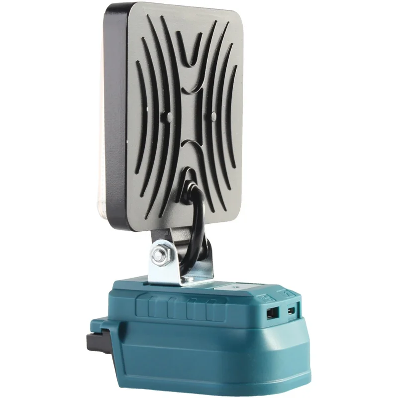 LED Arbeitsleuchte 20W 2000lm 5000K Für Wechselakku Bosch Makita Metabo Einhell
