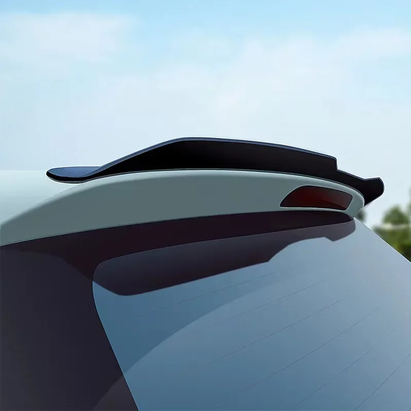 For Peugeot 308 2014--2018 Year Roof Spoiler Rear Wing Body Kit Accessories ABS Plastic SUV Hatchback Universal Gloss Black