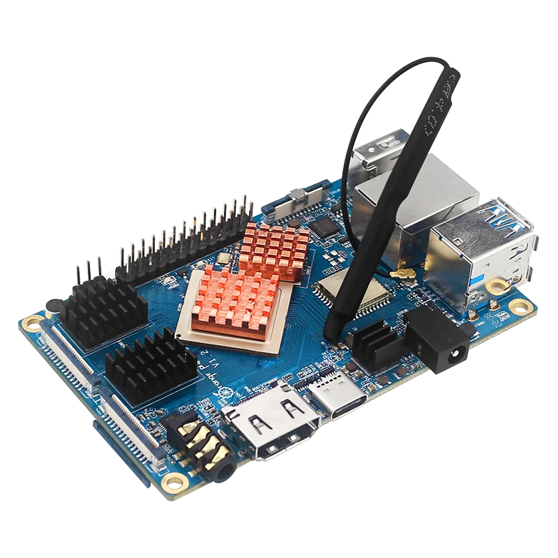 Orange Pi 4 LTS 4GB RAM 16GB EMMC Ĩ RK3399 1.8Ghz WiFi BT 5.0 ⰡƮ ̴ PCIE RK808 PMU ɼ 濭, OPI 4 LTS