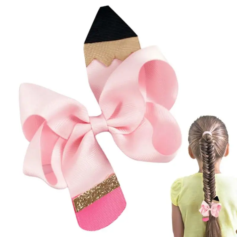 

Hair Bows Clip Kindergarten Creative Colorful Hair Bows Comfortable Grosgrain Bows Hair Clips Multifunctional Stable Anti-Slip