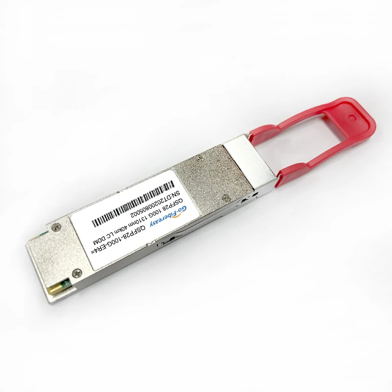 100G QSFP28 ER4 40km Optical Module Dual LC 100GBASE-ER4 1310nm CWDM4 DDM SMF Transceiver Module For Huawei/Cisco/Juniper Switch