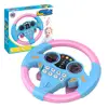 Electric Simulation Steering Wheel Toy With Light And Model Vocal Sound Simulation Toy Children's Steering Educational Whee T1A0 4