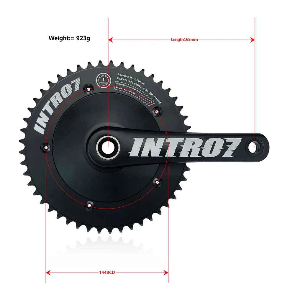 INTRO7 cycling クランク INTRO7 cycling クランク INTRO7 Hollow Integrated Crankset