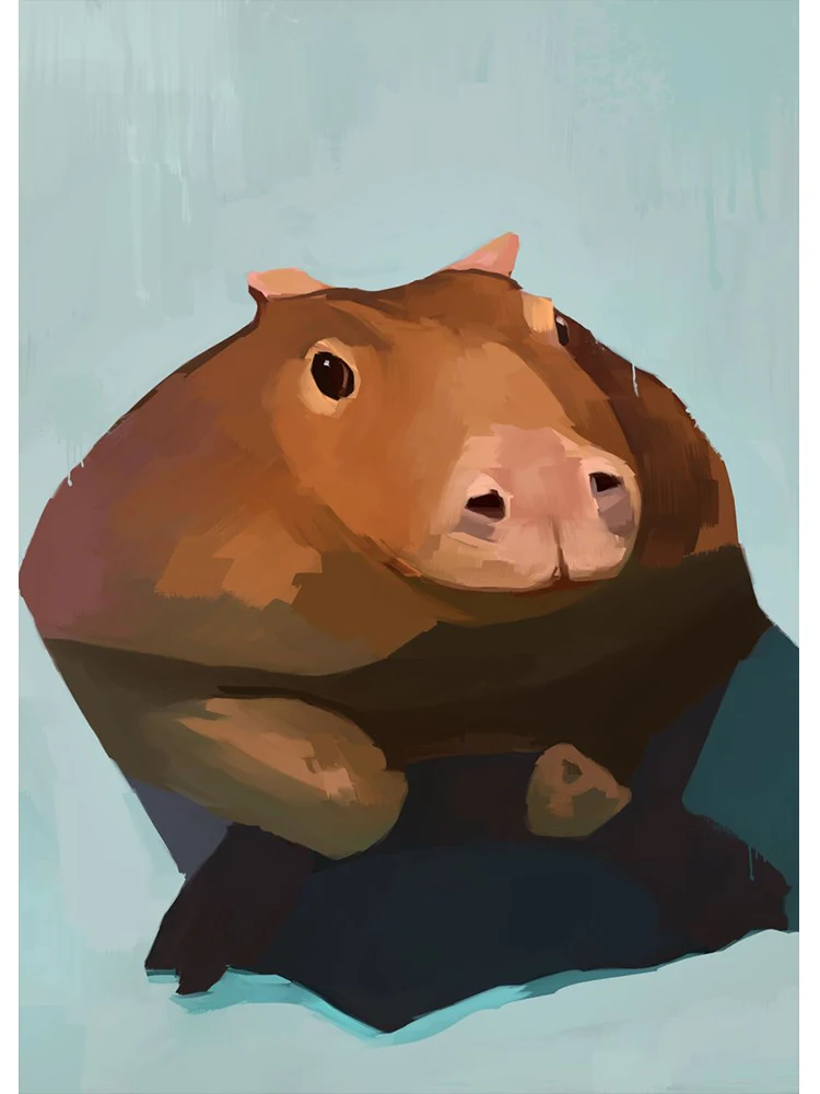 Capybara - Pintura E Caligrafia - AliExpress