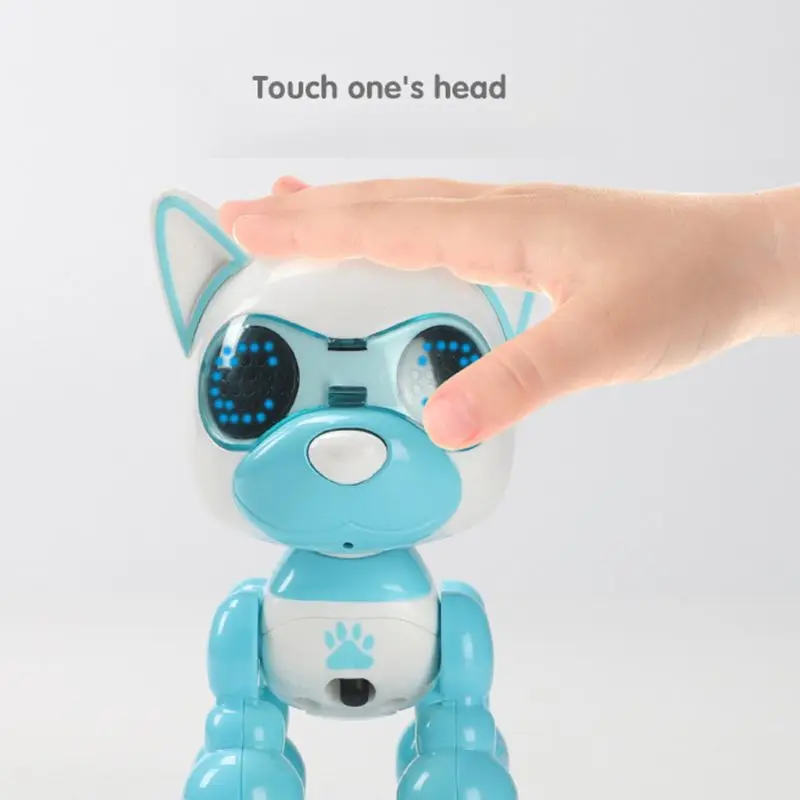 Smart Robot Pet Dog Talk Toy Interactive Smart Puppy Robot Dog Electronic LED Eye Sound Recording Singing Sleep Kids Gift 3
