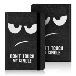Universal 6-Inch E-Book Cover with Hand Strap - Painted Protective Slimshell (Dont touch)