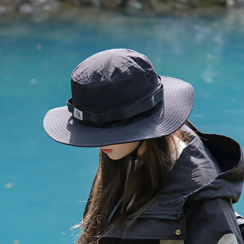 Sun Hats Fisherman Hat Bucket Hats for Men Women Outdoor Hiking Spring Summer Big Brim
