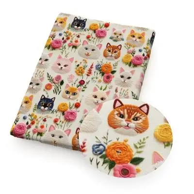 Title 9, 60pc/lot Cartoon Cat Printing Puppy Cat Dog Ban...