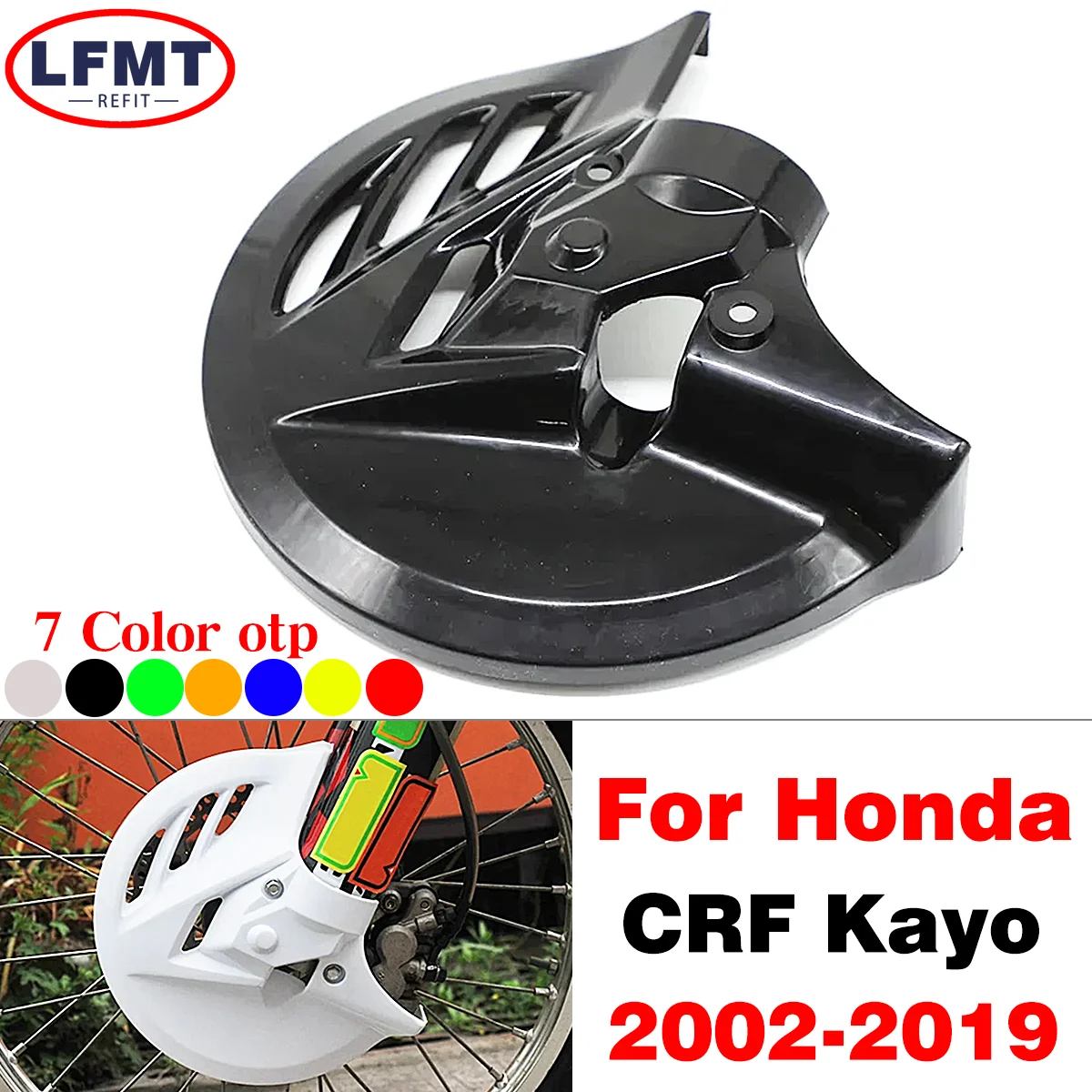 Coperchio Di Protezione Moto Disco Freno Anteriore Protettivo Per Honda Crf250R 250Rx 250X 450L 450R 450Rwe 450Rx 450X Per Kayo T4 T6