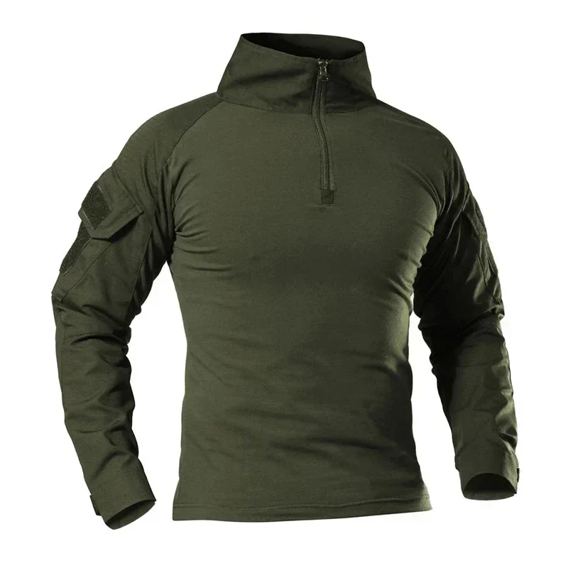 9 Colors Outdoor Sports Hiking Uniform Hunting Shirt Cargo Multicam Training Climbing Tactical Cotton sport t shirt