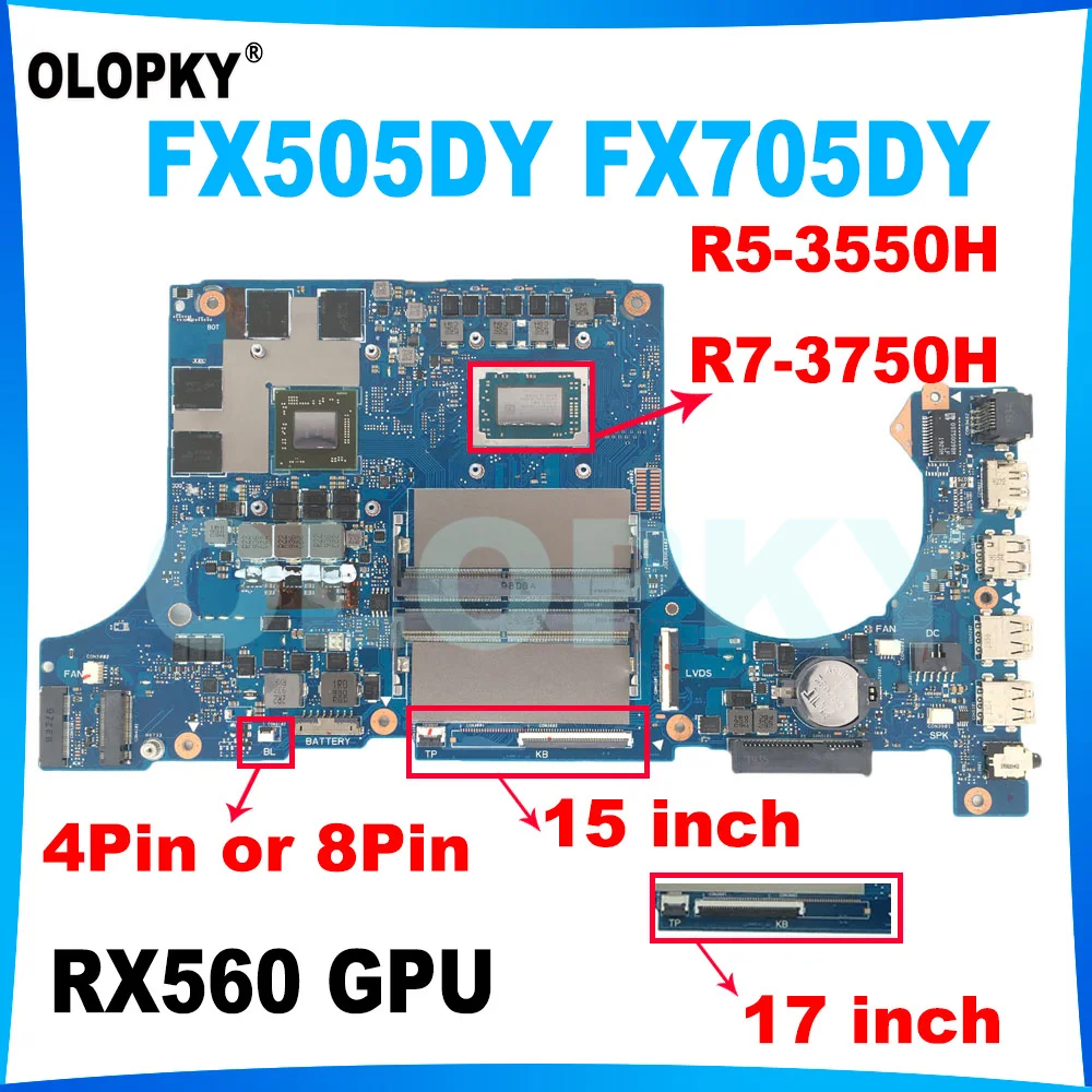 Ram Asus Tuf Gaming Fx505dy Motherboard FX505DY Motherboard For