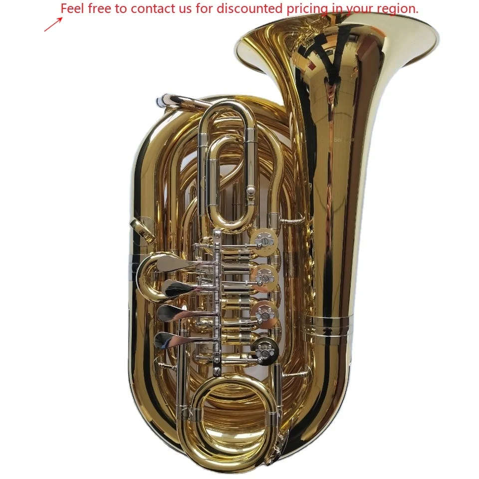 Bb Key Travel Tuba Brass Musical Instruments
