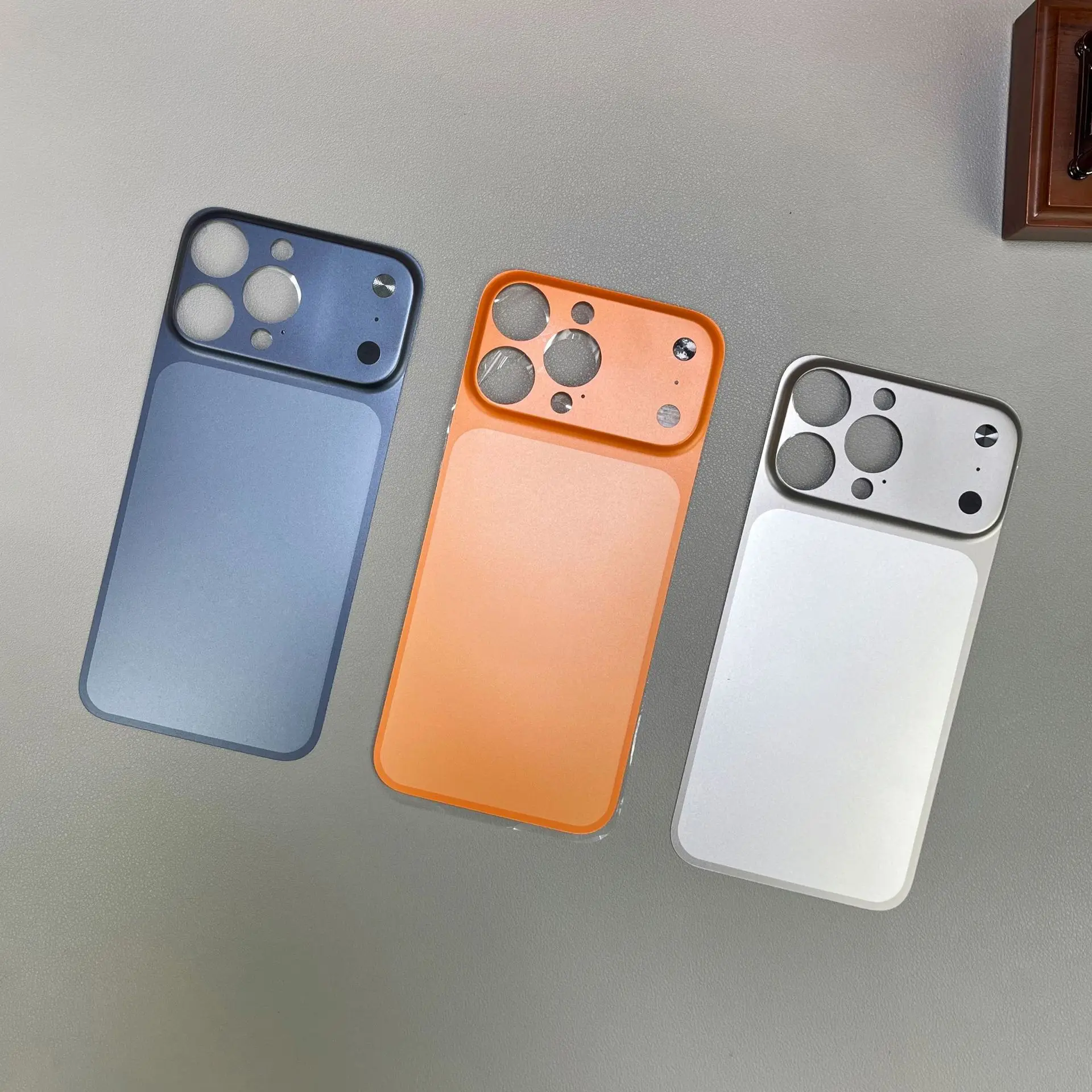 For IPhone 16 15 14 Pro Max Convert to 17 Pro Max Back Sticker Protection Cover Fake Camera Lens Protector