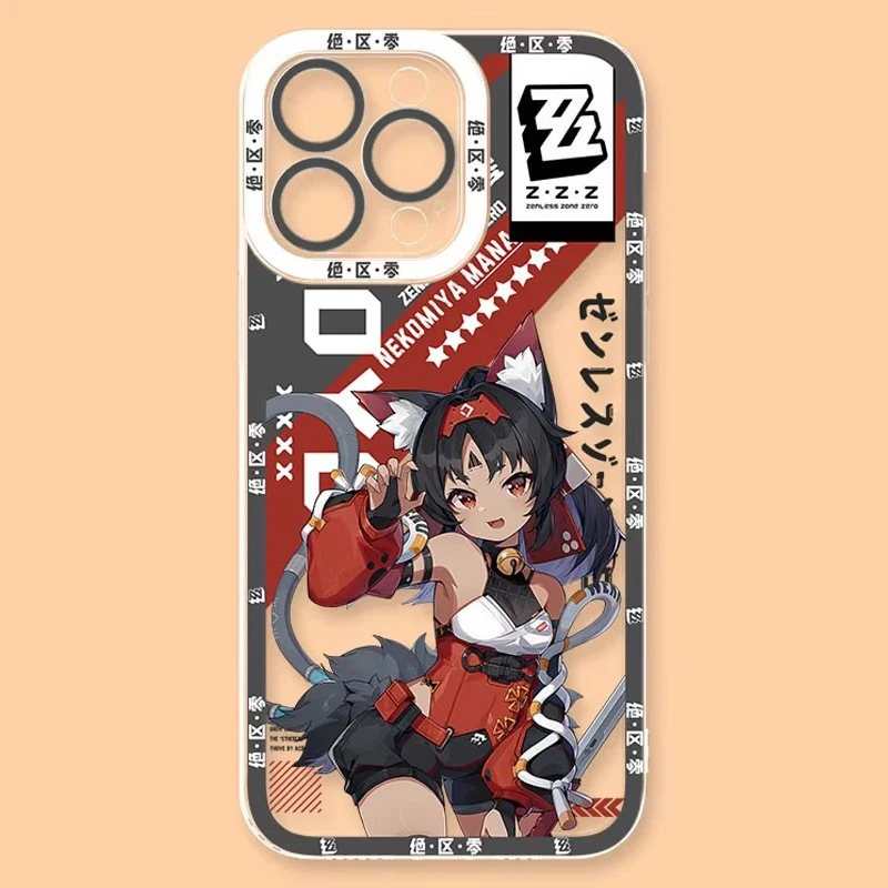 Zenless Zone Zero Ellen Joe Silicone Phone Case