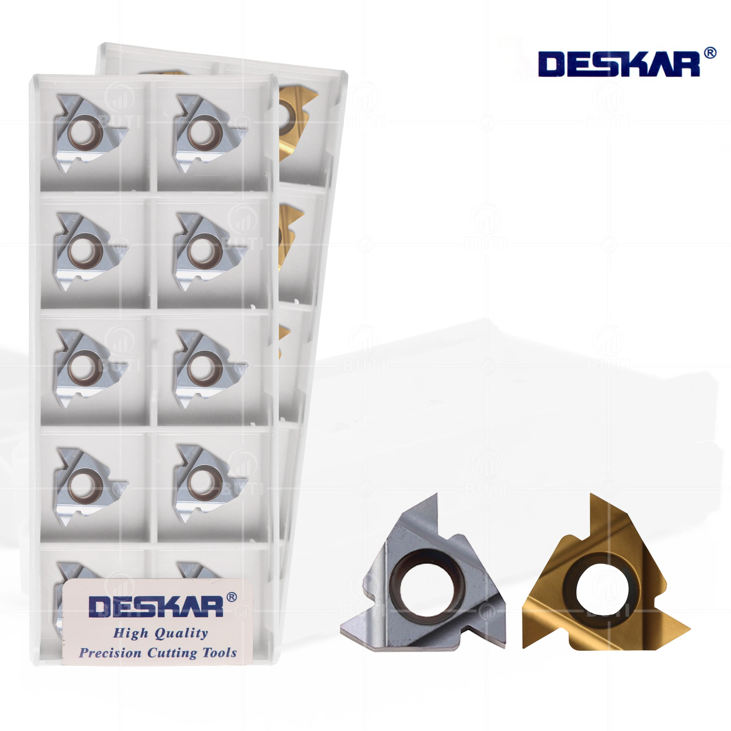 

DESKAR 100% Original 16ER 16IR A55 G55 AG55 A60 G60 AG60 LDA LDC Threading Cutter Cutting Turning Tools Carbide Inserts CNC Tool