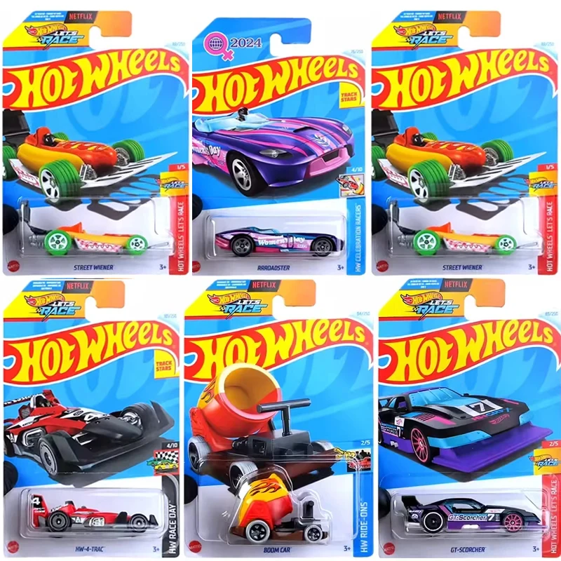 

Оригинальный автомобиль Hot Wheels Rrroadster Piranha ужас улица Wiene rLet's Race Игрушки для мальчиков 1/64 литая машина GT-scorcher подарок