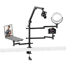 

VIJIM LS21 Boom Arm Desk Mount for Youtuber Live Streaming DSLR Camera Mobile Phone Overhead Shoot Video Studio Stand Bracket