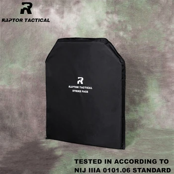 Raptor Tactical BulletProof Plate 11"x14" NIJ Level IIIA 3A 0101.06 Soft Ballistic Panel one Piece(1 Piece Only) 1