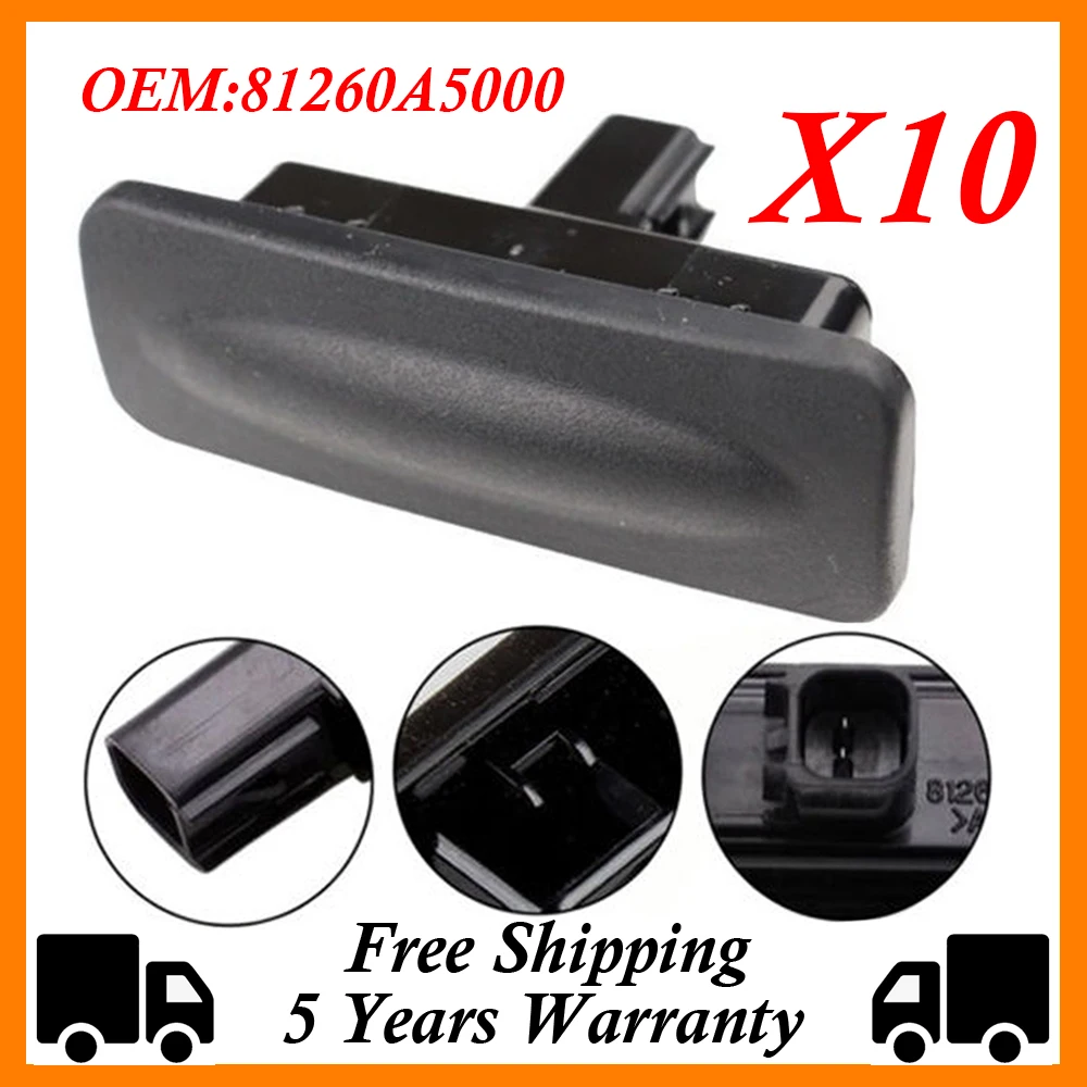 OEM # 81260-A5000 81260A5000 Tailgate Handle Boot Release Button For  Hyundai I30 Elantra Kia Ceed Door Handle Trunk lock Switch - AliExpress