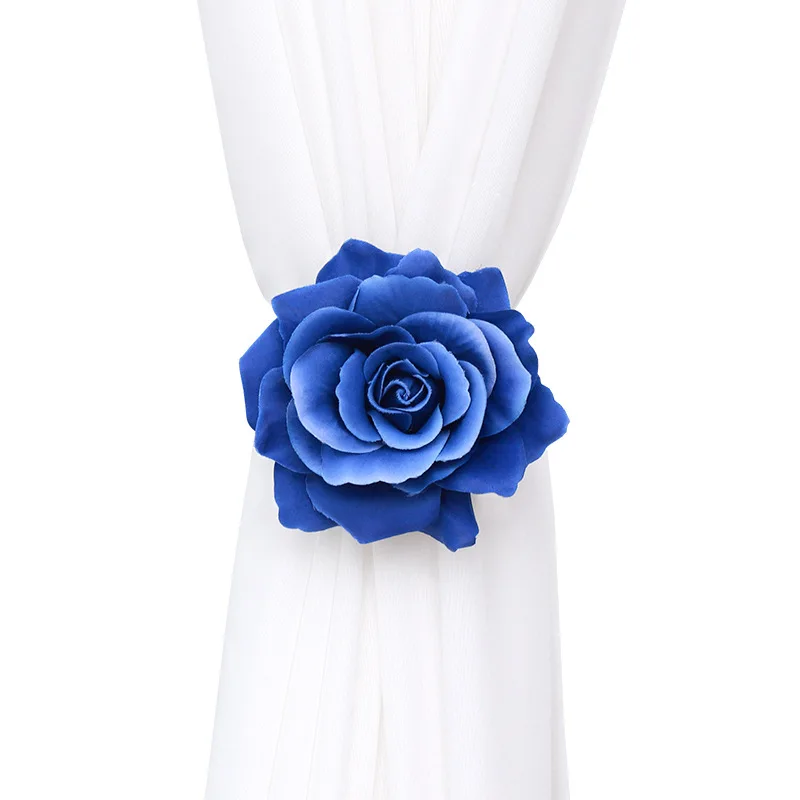 1/2Pcs Magnets Curtains Clamps Curtain Holder Ribbon Tieback Magnetic Clips Hanging Flowers Tie Back Home Decoration Accessories
