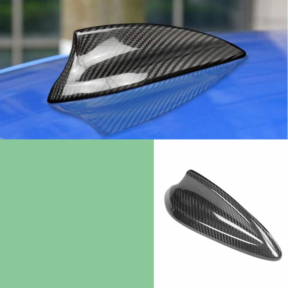 샤크 핀용 탄소 섬유 안테나 커버, BMW 3 시리즈 F30 F34 F35 2013 호환 2019, 쉬운 설치
