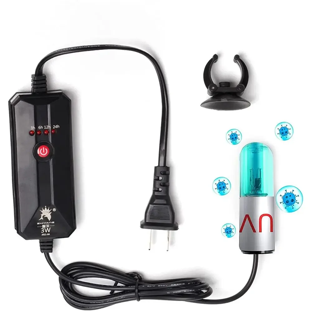 Mini-Aquarium-Ultraviolet-Lamp-Algae-Removal-Home-Amphibious-Aquarium ...