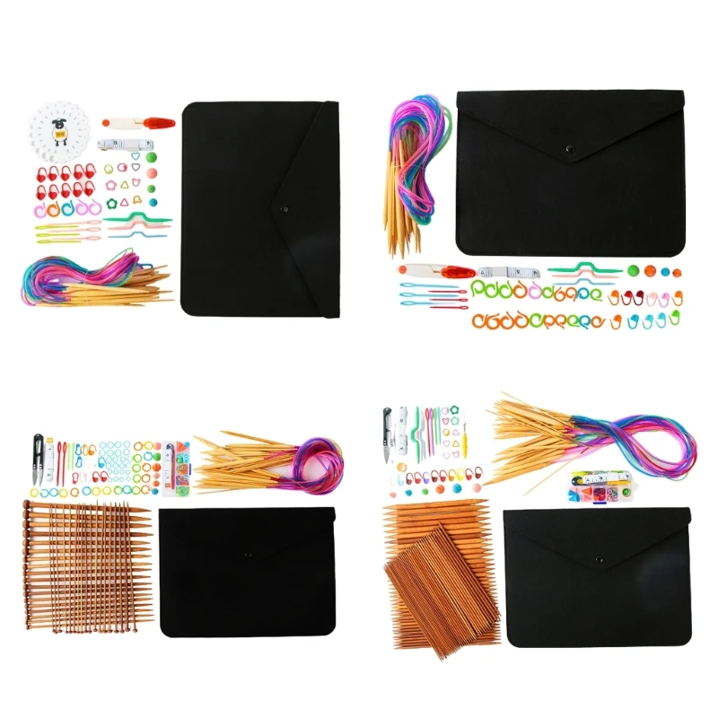 

Круглая вязальная игла с цветной пластиковой трубкой для плетения шапок, свитеров, шарфов