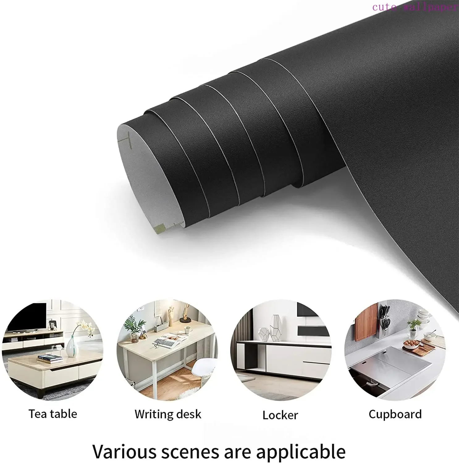 PVC Self-adhesive Wallpapers Vinyl Black White The 3D Stickers for Livingroom Furniture Wall Kitchen Cabinets Home Decorative kitchen sink faucet black all copper spring pull type 360 degree rotation faucet cold and hot mixed water vegetable basin faucet