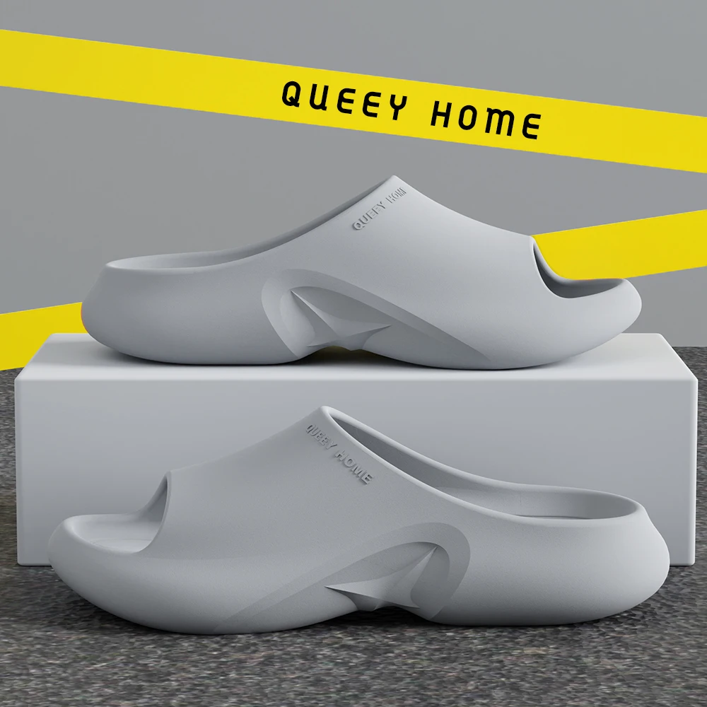 2025 신상 남성 스포츠 슈즈 미끄럼 방지 비치 샌들 실내외 고품질 EVA 슬리퍼 편안한 커플 슬라이드