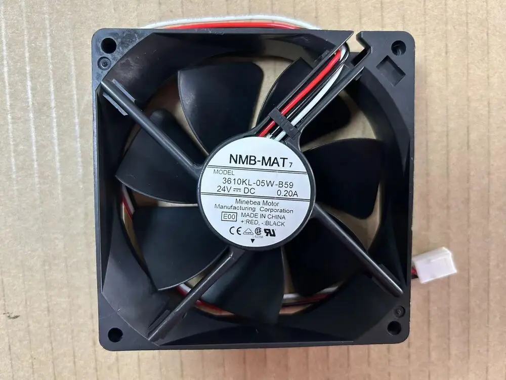 

1 шт., флэш-вентилятор 3610KL-05W-B59 24 В, 0,20 А, 92x92x25 мм, 3pin