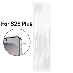 Protective Anti - Scratch TPU Frame Border Side Film Screen Protectors (2 - 10 Sets) - 10 Sets (For S26 Plus)