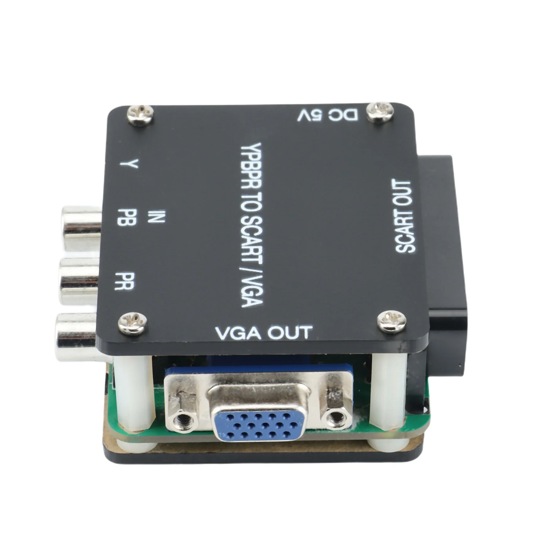 Convertitore RGBS VGA SCART A YPBPR – Immagini Nitide E Colori Vivaci Per SFC, Genesis E Altre Console Retro