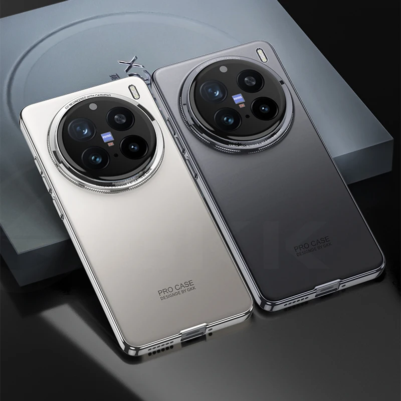 GKK Original Frosted Matte Case with Electroplated Edge & Camera Protection