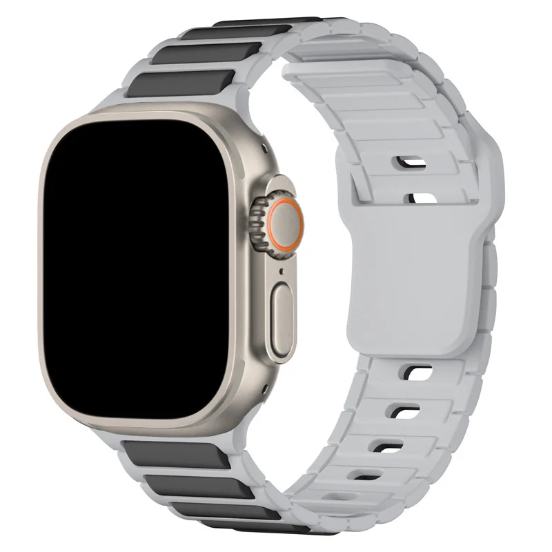 Premium Silicone Watch Strap - Versatile and Stylish Replacement Bracelet