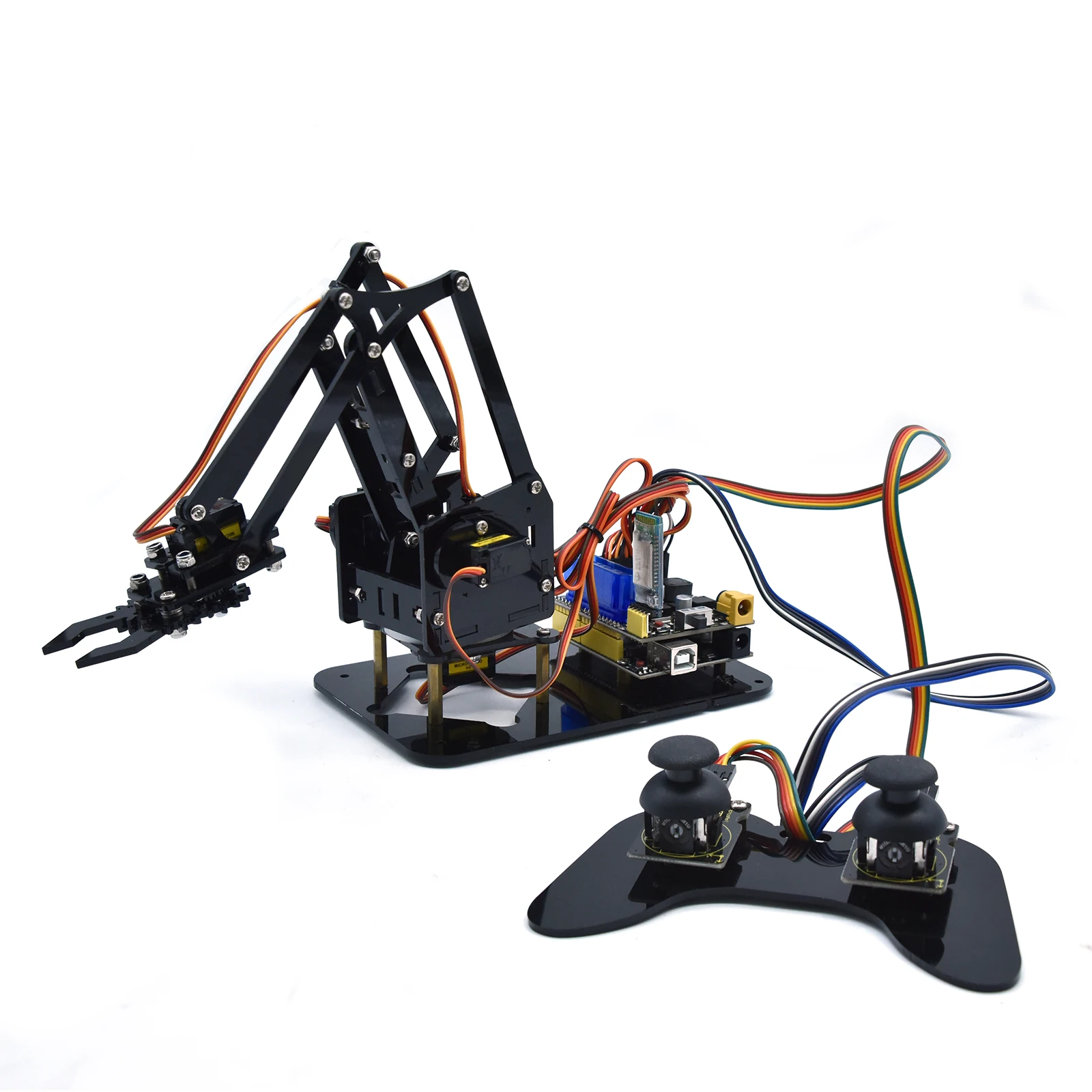 platform reservation stout Keyestudio 4dof Robot Arm Kit Acrylic Ps2 Mechanical Claw Toys For Arduino Robot  Arm Kit Diy Robot Stem Programming - Integrated Circuits - AliExpress