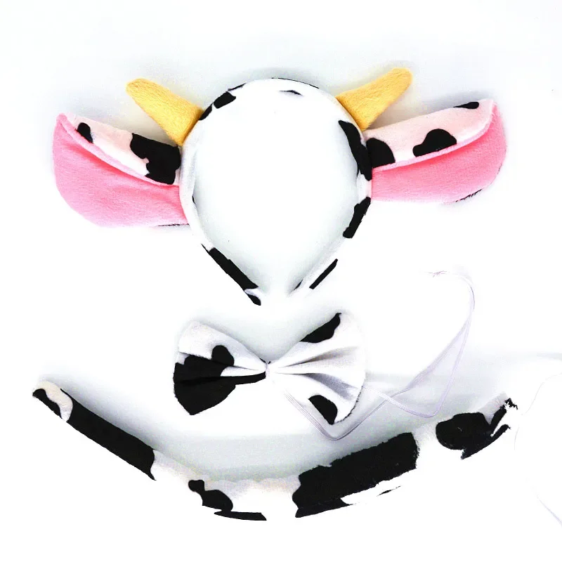 Novelty Kawaii Black White Cow Print Mini Backless One Piece Micro Bikini Women Sexy Lingerie