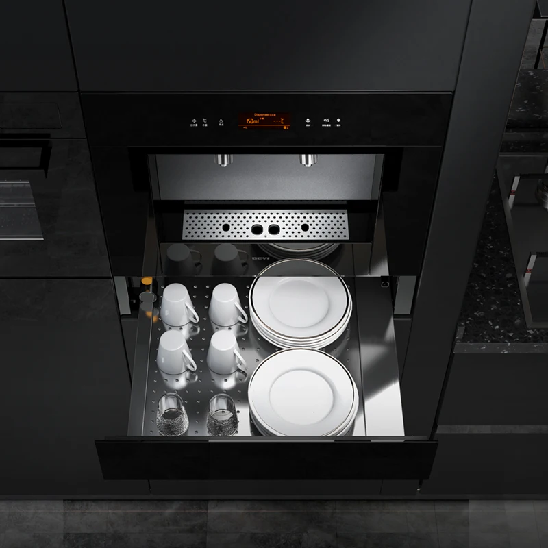 Household Built-in Tempered Glass Warming Drawer