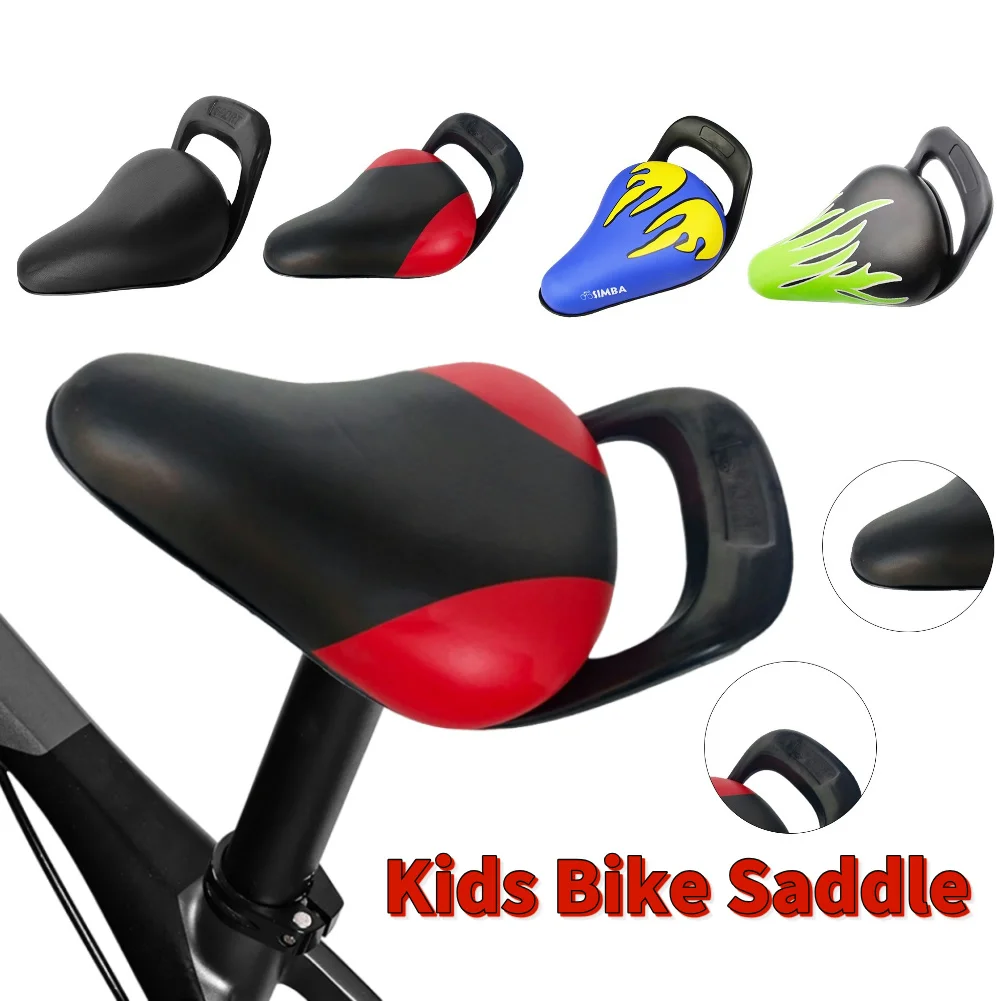 Selle Vélo Enfant Confortable - Siège Souple, Petite Taille, Plastique
